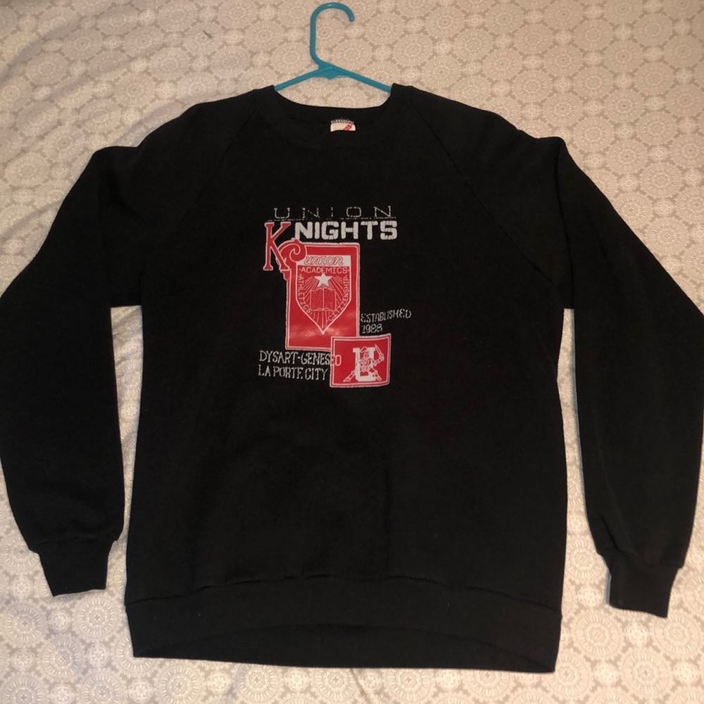 Black Logo Sweater